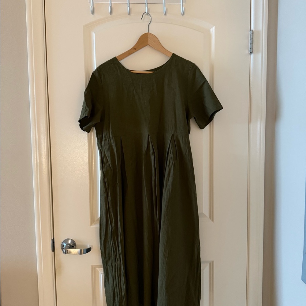 Olive Green Women's Dress